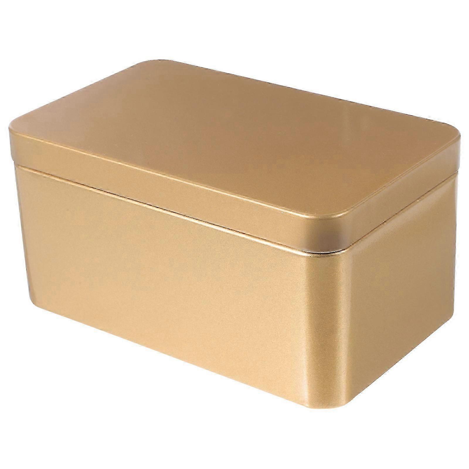 Empty Tin Boxes, Attractive Design for Storing Snacks and Personal Items, Safe Edges
