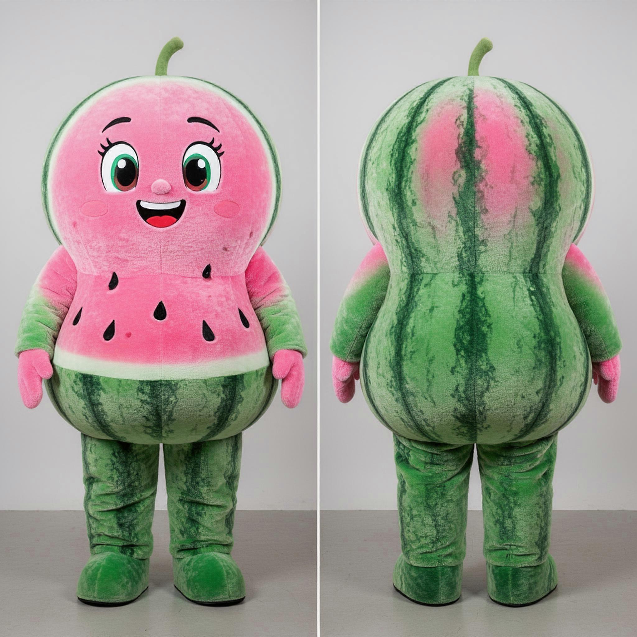 MASTICOT Vibrant Juicy Watermelon Mascot