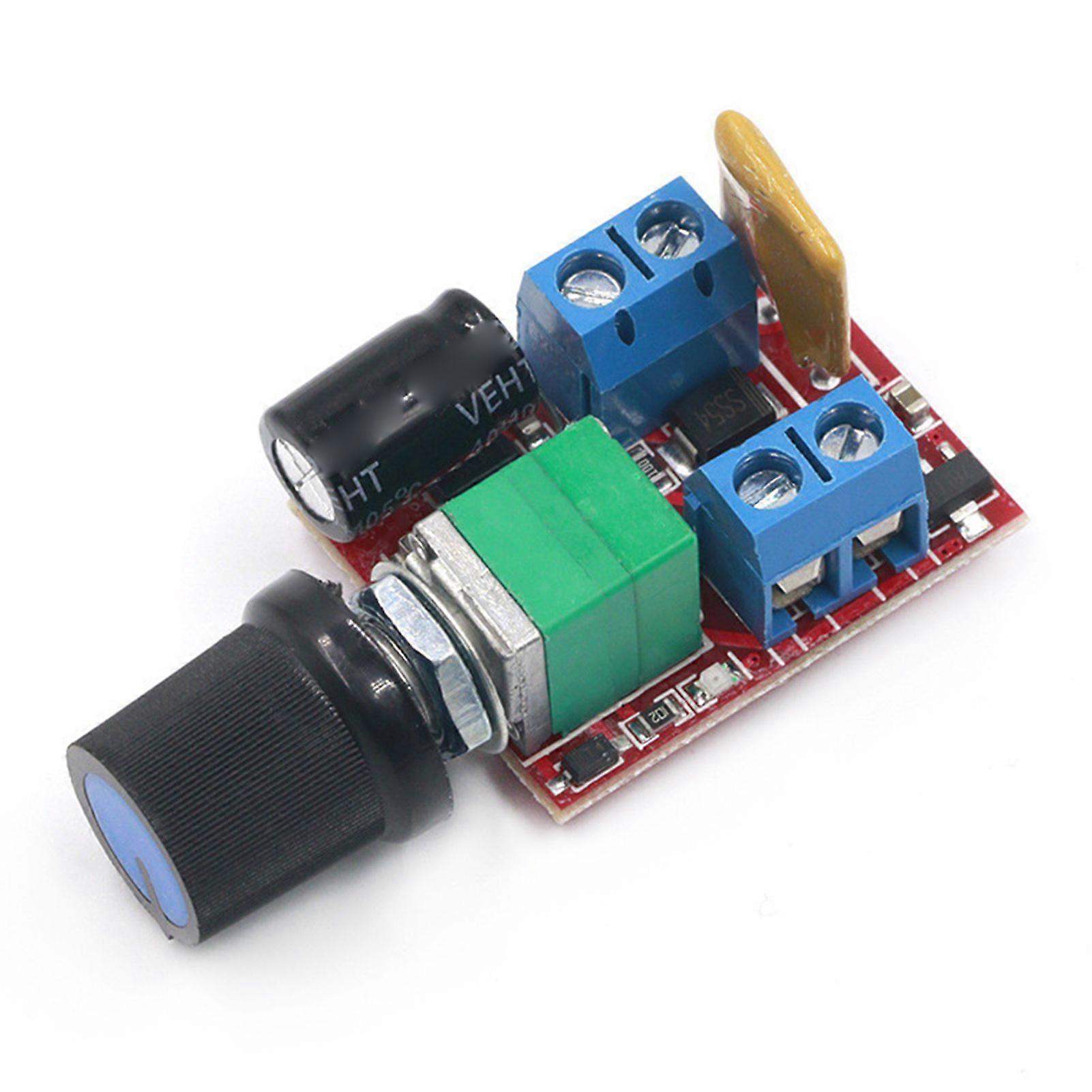 PWM DC Motor Speed Controller with Switch, Adjustable Motor Speed Control Module, Multiple Current/Voltage Options
