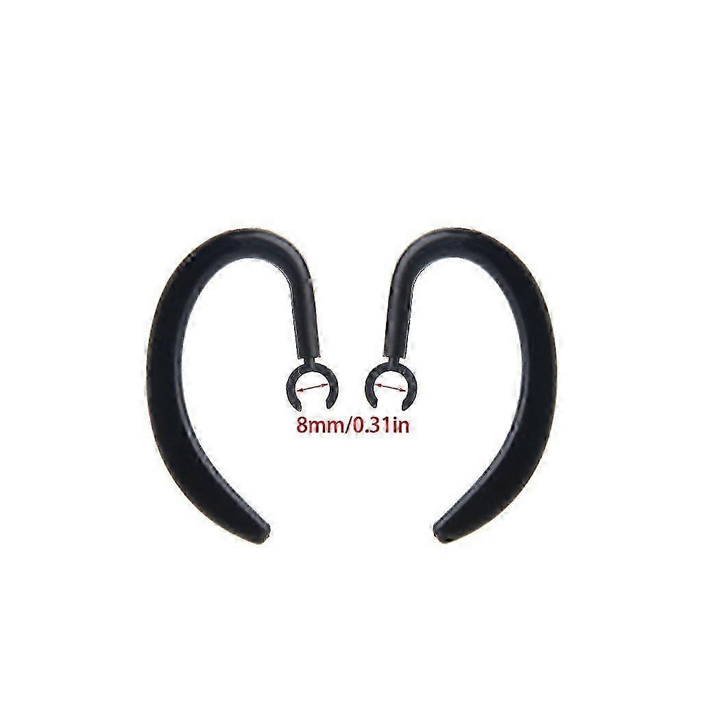 Upgraded Rubber Anti-fall Shockproof Ear Hooks for Wireless Earphone Headset
