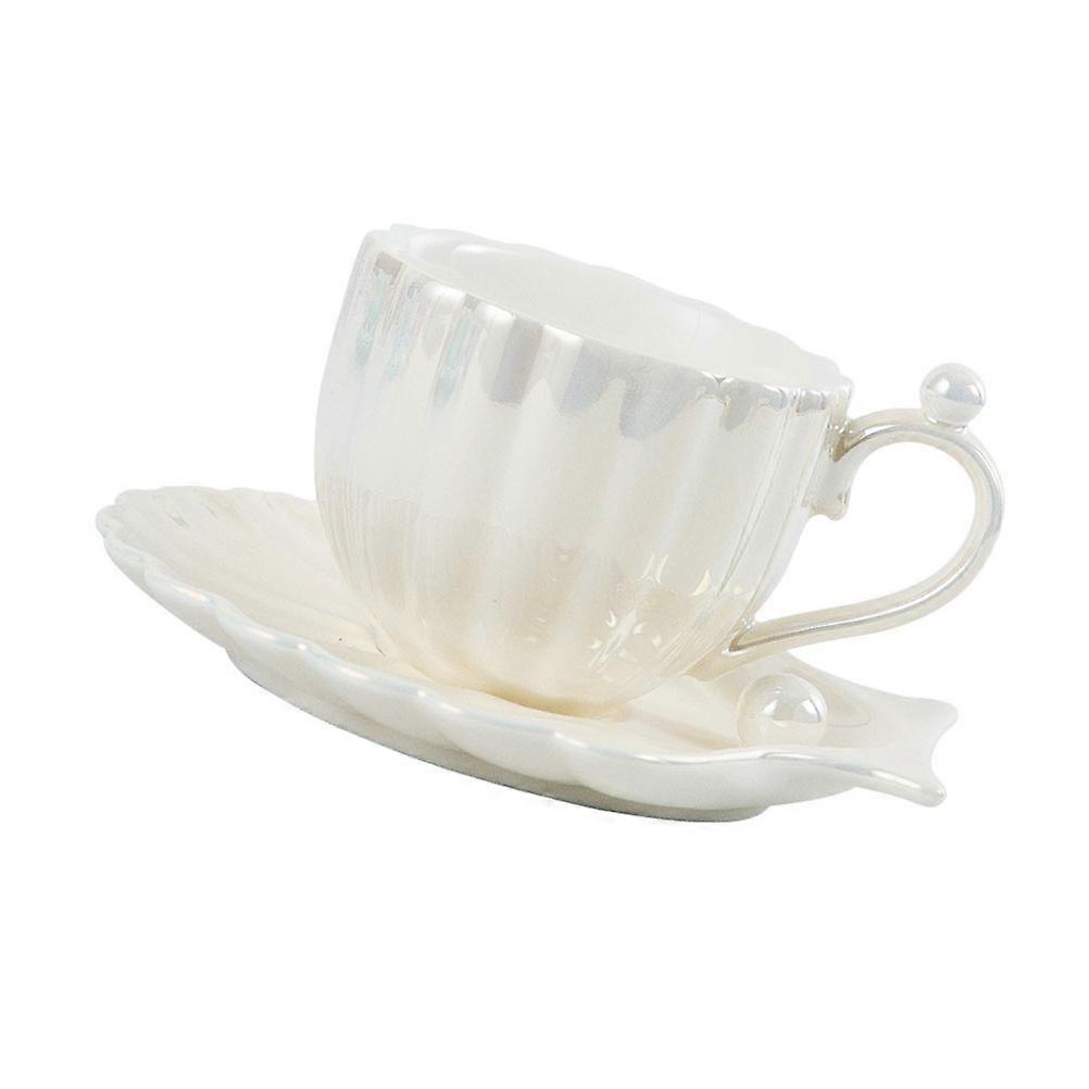 Multi-Function Coffee Mug Household Coffee Cup White 2Pcs