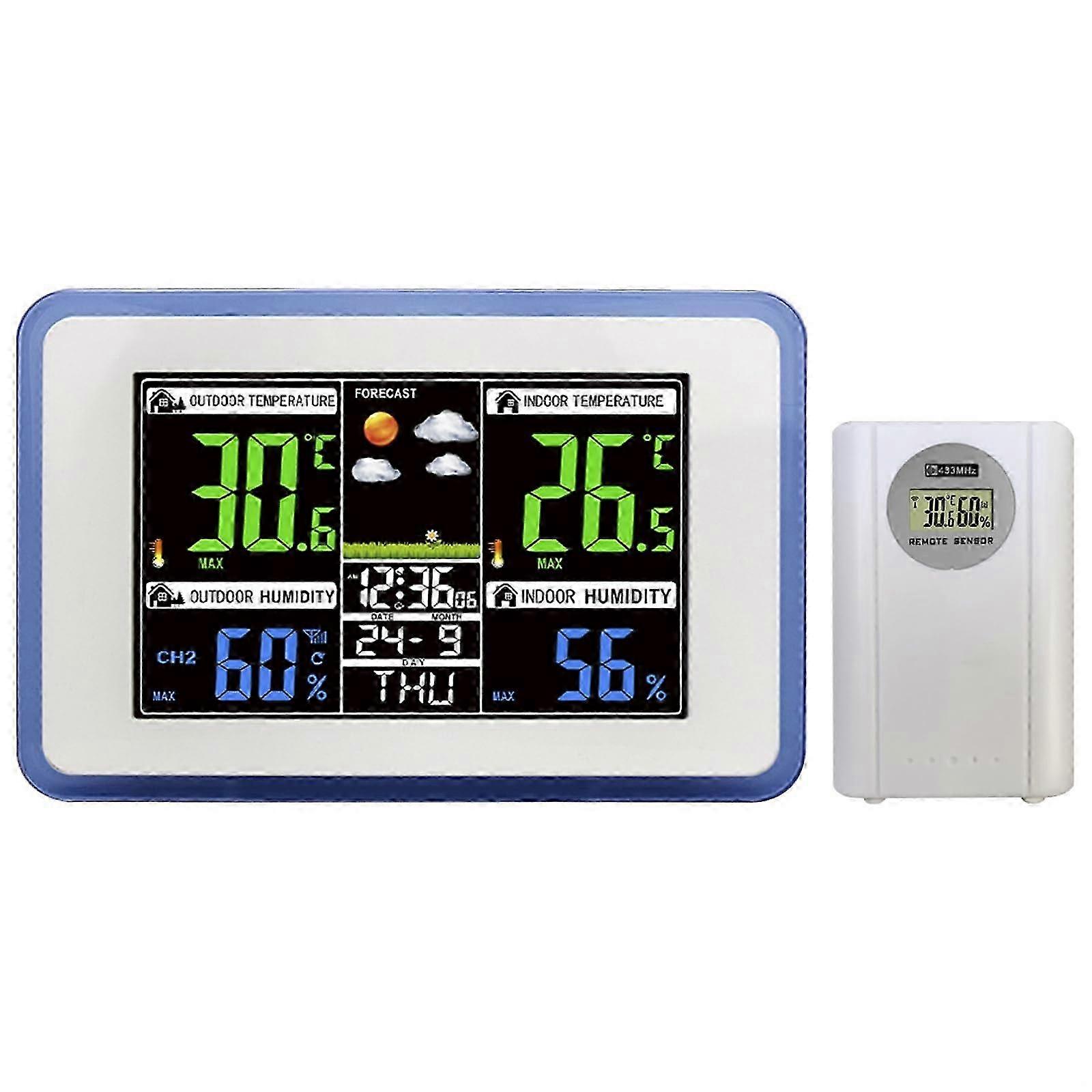 Atomic Sync Weather Station Color Display