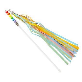 Fairy Stick Cat Teaser for Children 2Pcs Tassel Designed Party Wand