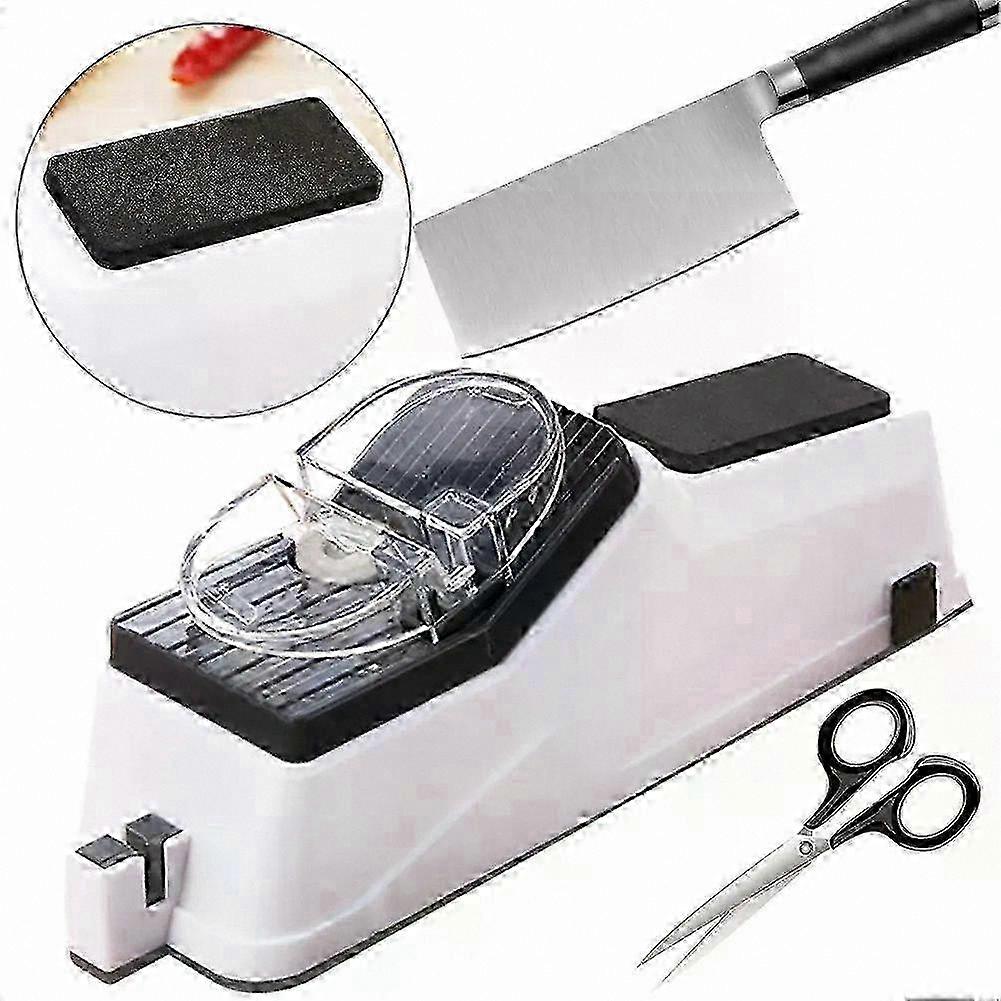 Professional Electric Knife Sharpener Automatic Fast Sharpening Tool for Knives and Scissors