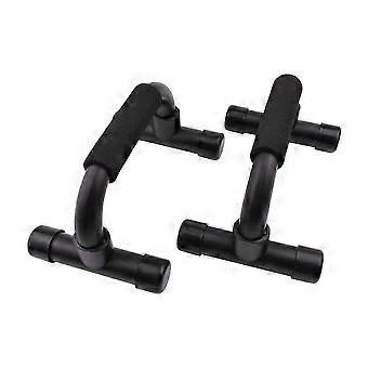Push Up Bar Handles for Home Gym Use Sturdy Non-Slip Design with Cushioned Foam Grips PP Construction 21.5x13x12 5cm Black for Men and Women