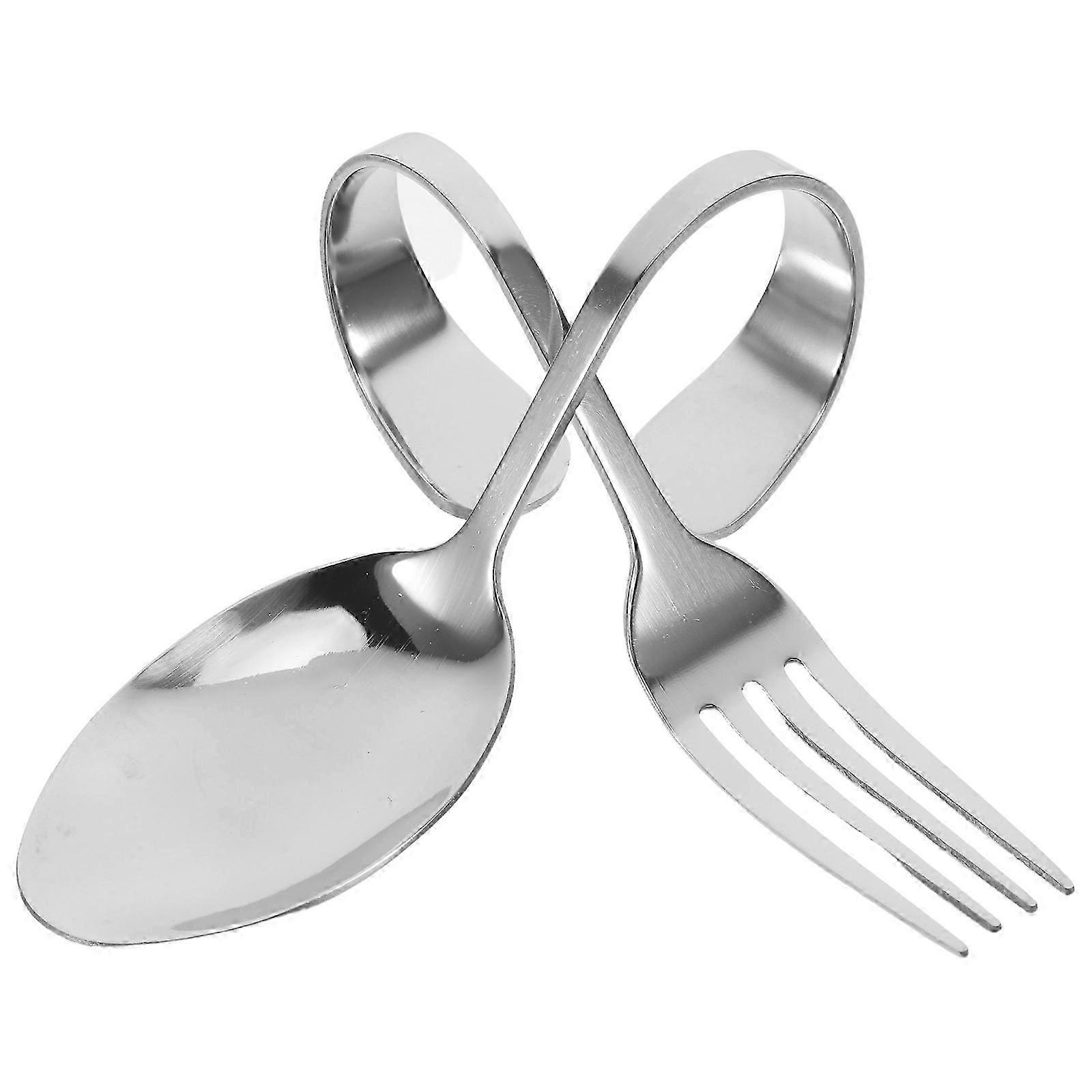 Durable Stainless Steel Spoon and compatible withk Set compatible with Kitchen Use 1Set