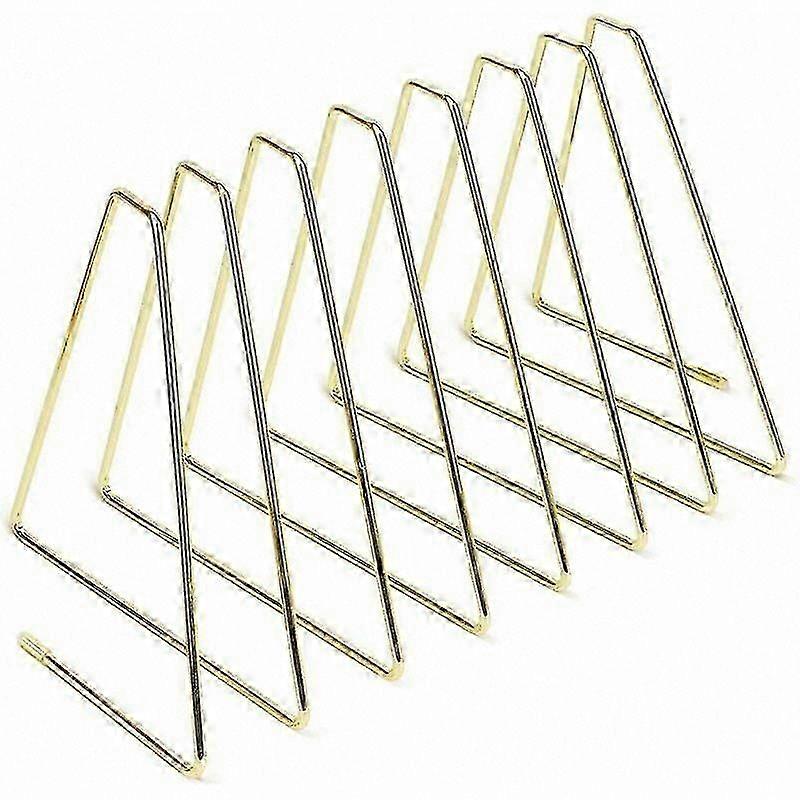 Retractable Triangular Metal Bookends