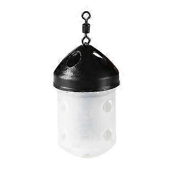Fishing Decoy Cage with Black Lid and Worm Cage Bait Maker - Complete with Hollowed-Out Accessories for Fishing Enthusiasts high grade