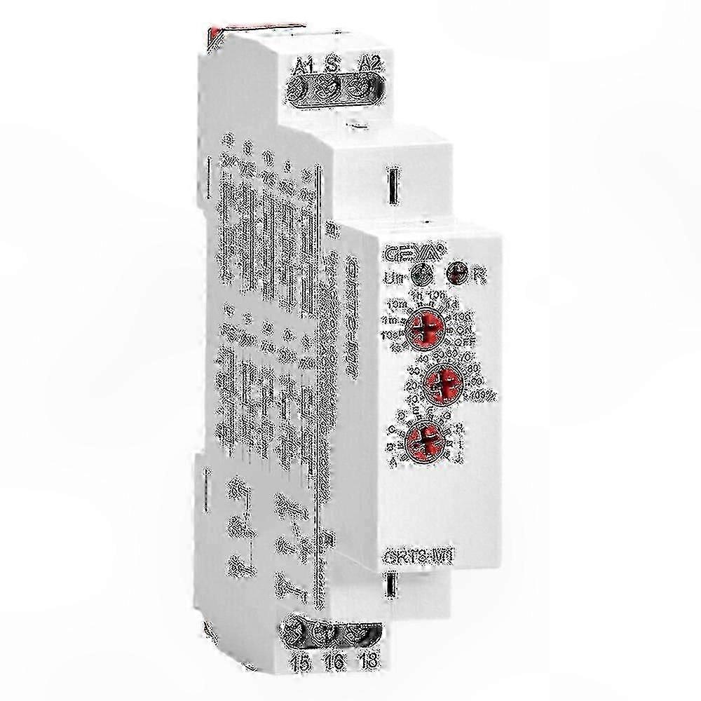 10-Range DIN Rail Timing Relay