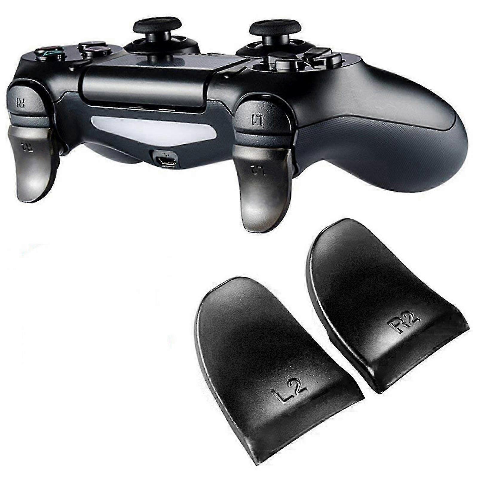 Ps4 Controller L2 R2 Trigger Extenders Kit - Extended Buttons compatible with Playstation 4 Controller (1 Pair/set)