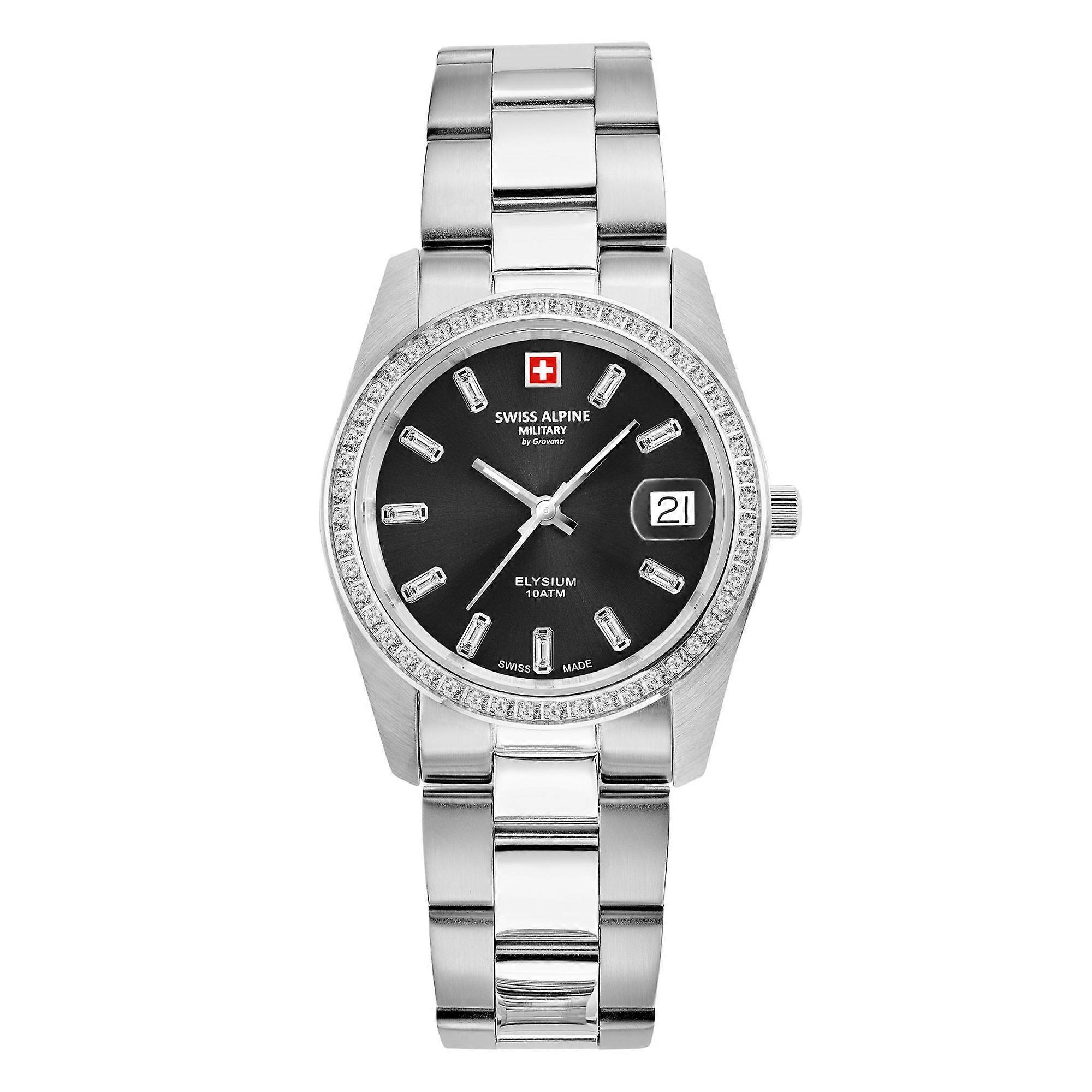 Swiss Alpine Military Ladies' Analog Quartz Watch 7714.7137SAM Stainless Steel
