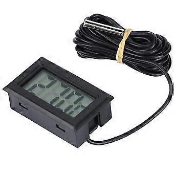 Aquarium Digital Thermometer with LCD Screen Display for  Fish Tank Temperature Gauge  50 celsius  110 celsius