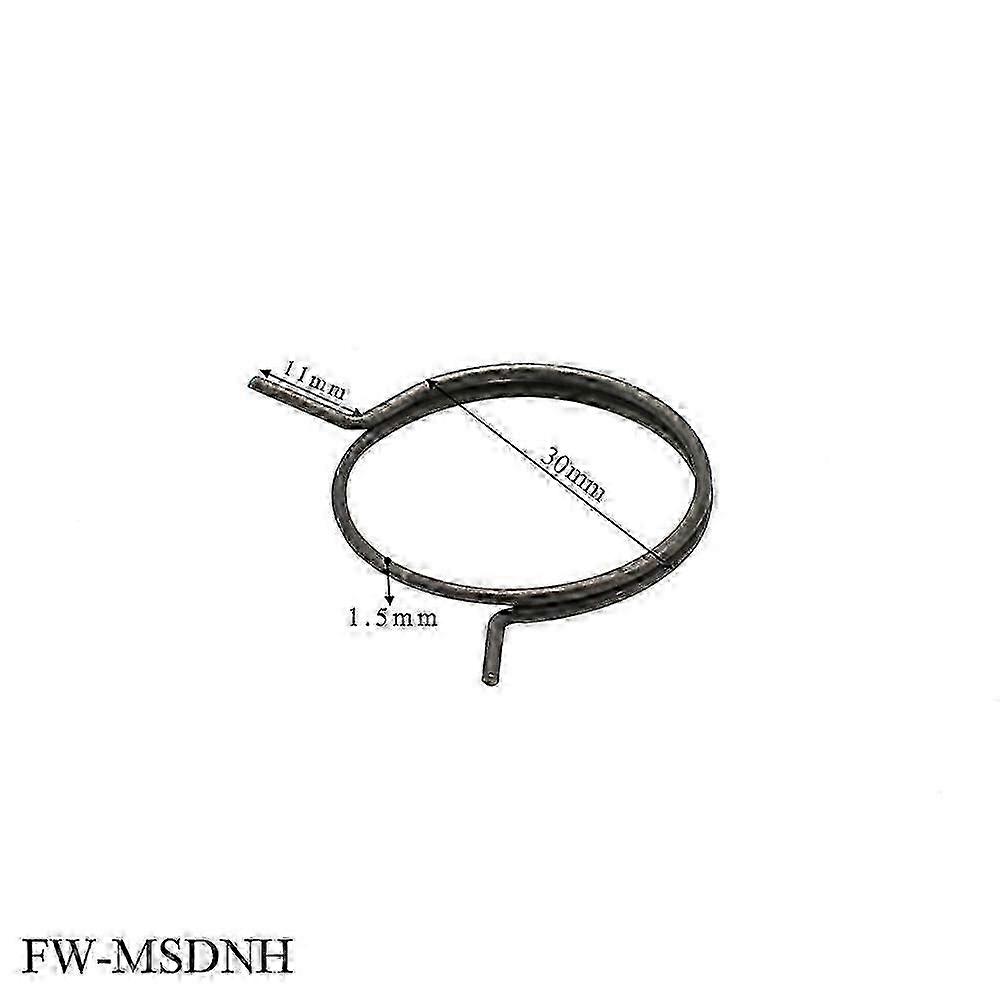 5PCS Black Round Door Handle Springs