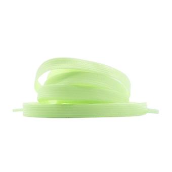 1 Pairs Sports Luminous Shoelace Glow In the Dark Night Color Fluorescent Shoelace Athletic Flat Shoe Laces (Light Green)JJ