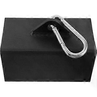Steel Pinch Block for Rock Climbing Grip Training, Black Wrist