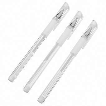 Eyebrow Mapping Pen for Makeup Positioning Microblading Marker, 3 Pcs White Acrylic