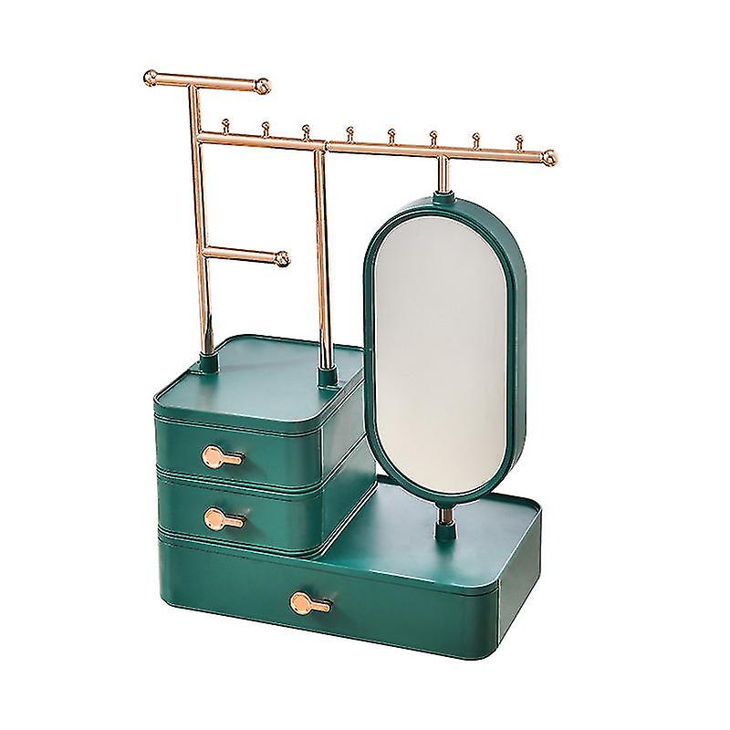 Creative Multifunctional Desktop Cosmetics Jewelry Storage Box
