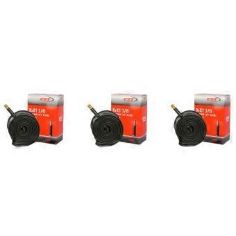 3x CST fietsbanden 16 inch 1-3/8 349 Schrader Presta ventiel voor Brompton 3Sixty Dahon vouwfiets binnenband 60 mm, 3
