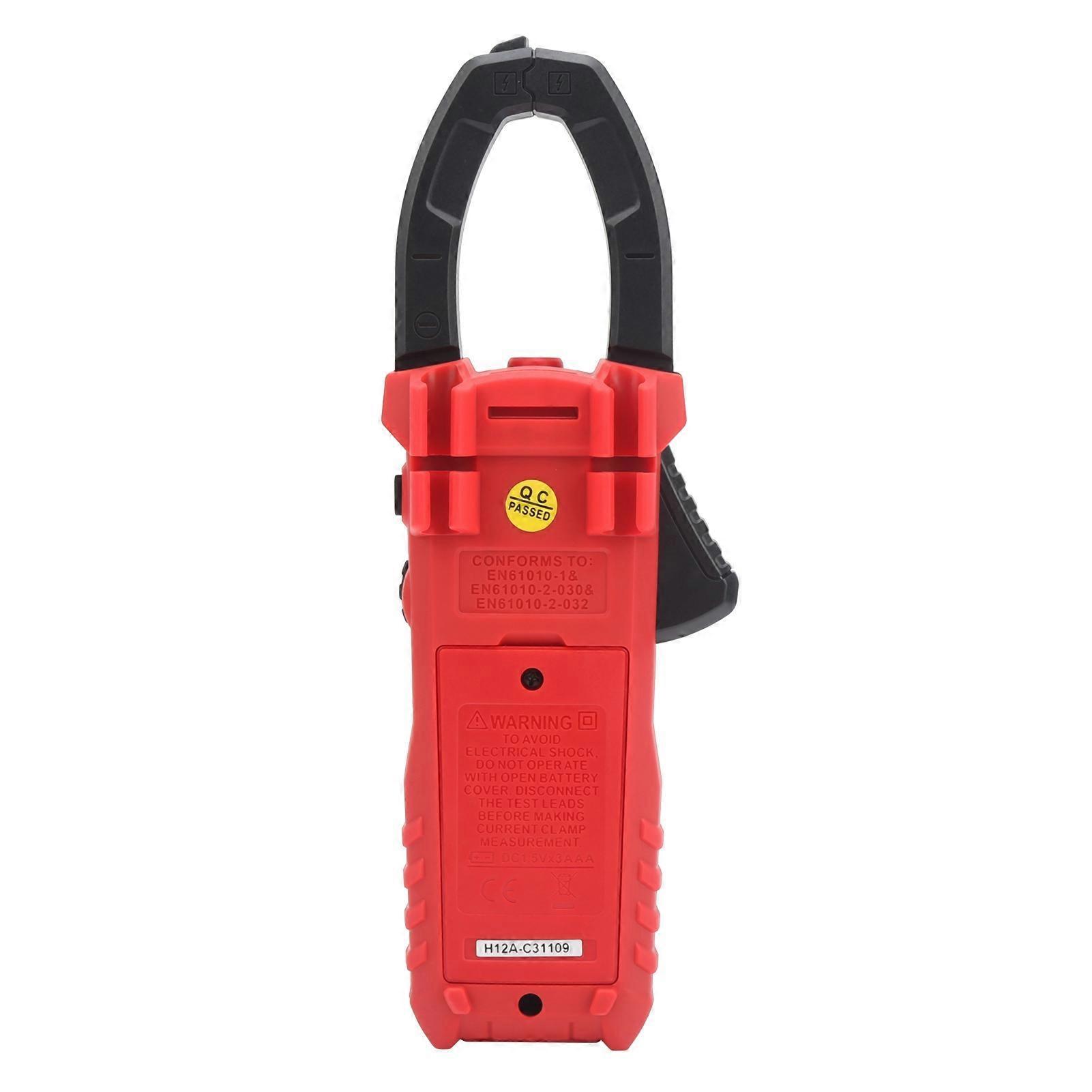 HT208D Digital Clamp Meter AC/DC Voltage Current NCV Tester Multimeter 6000 Counts