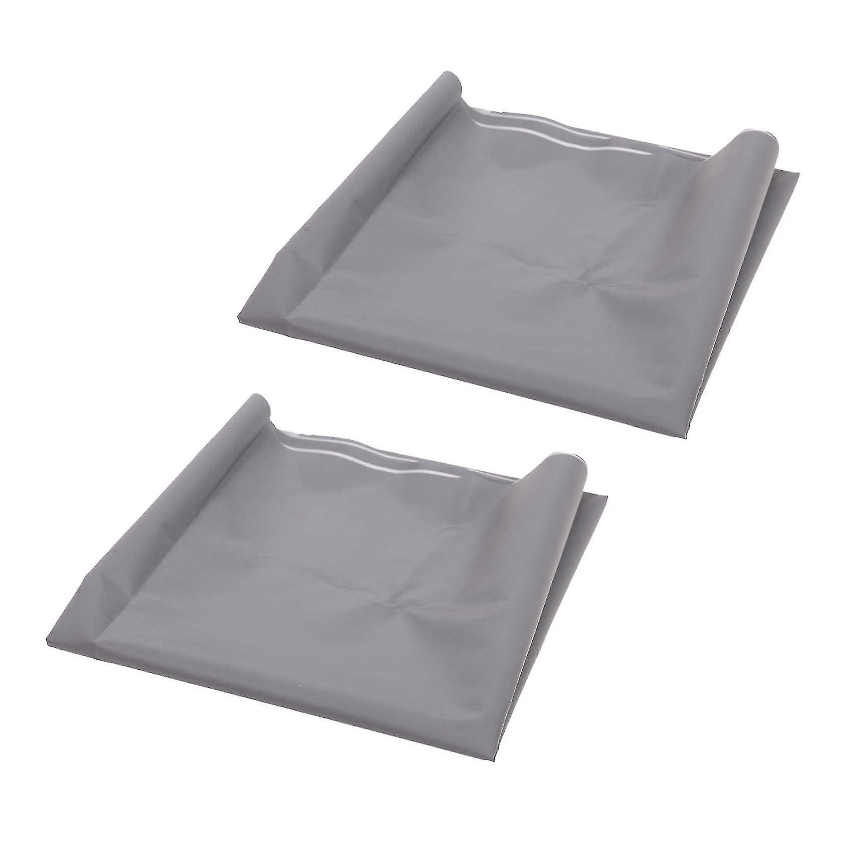 2x ασημένιο ανακλαστικό ύφασμα ράψιμο στο υλικό ύφασμα επισήμανση χημική ίνα 39.4inch