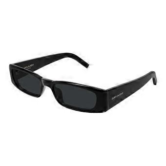 Saint Laurent SL 942 001 Full Rim Black Women Rectangle Sunglasses UV3 Original