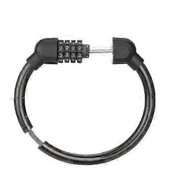 PVC-Coated Resettable Bike Cable Lock
