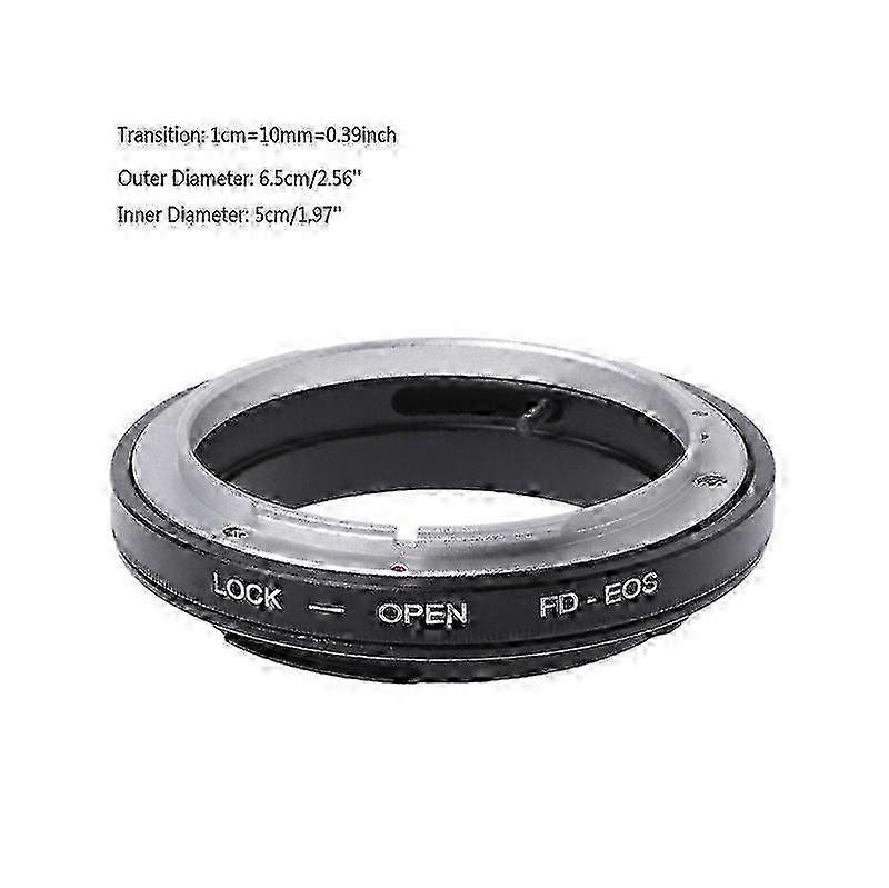 Aluminium FD to EF Mount Adapter