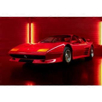 Styled Ferrari 512 BB Twin Turbo by Pininfar - High Quality Premium jigsaw puzzle SIO271