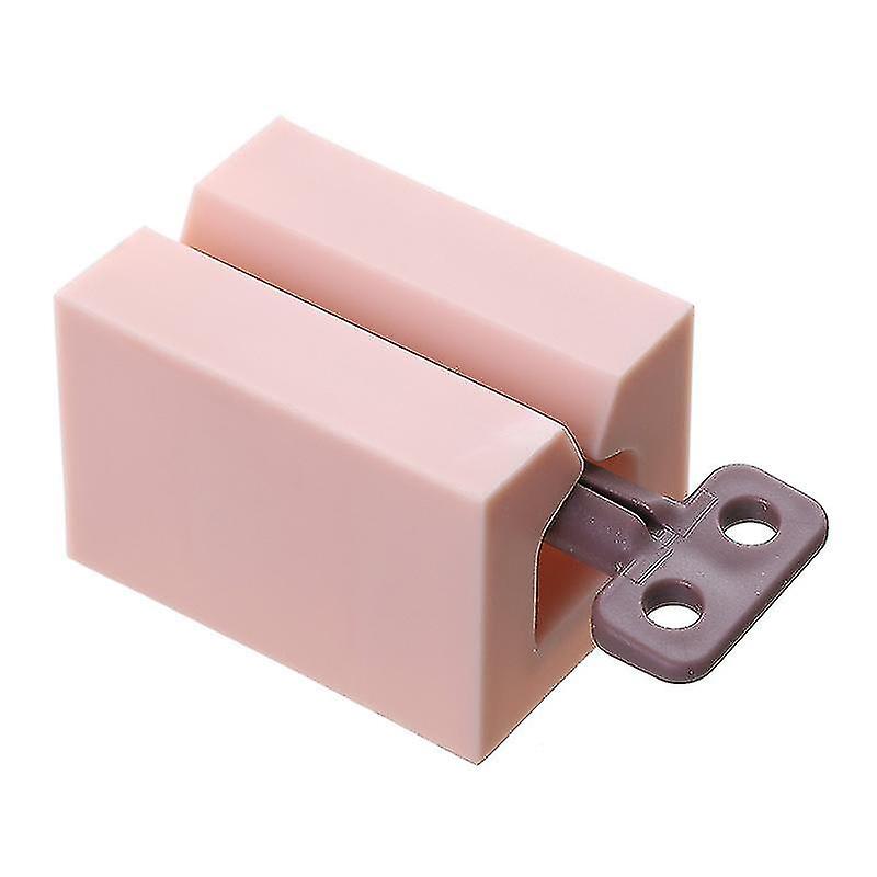 Toothpaste Dispenser Rolling Tube Toothpaste Squeezer Toothpaste Holder For Bathroom Save Toothpaste And Cream 2 Pcs Pink