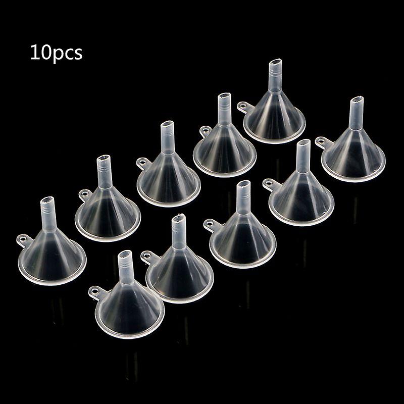 Practical Mini Funnels for Bottle Filling Liquid Essential Oils Perfume 10 Kit