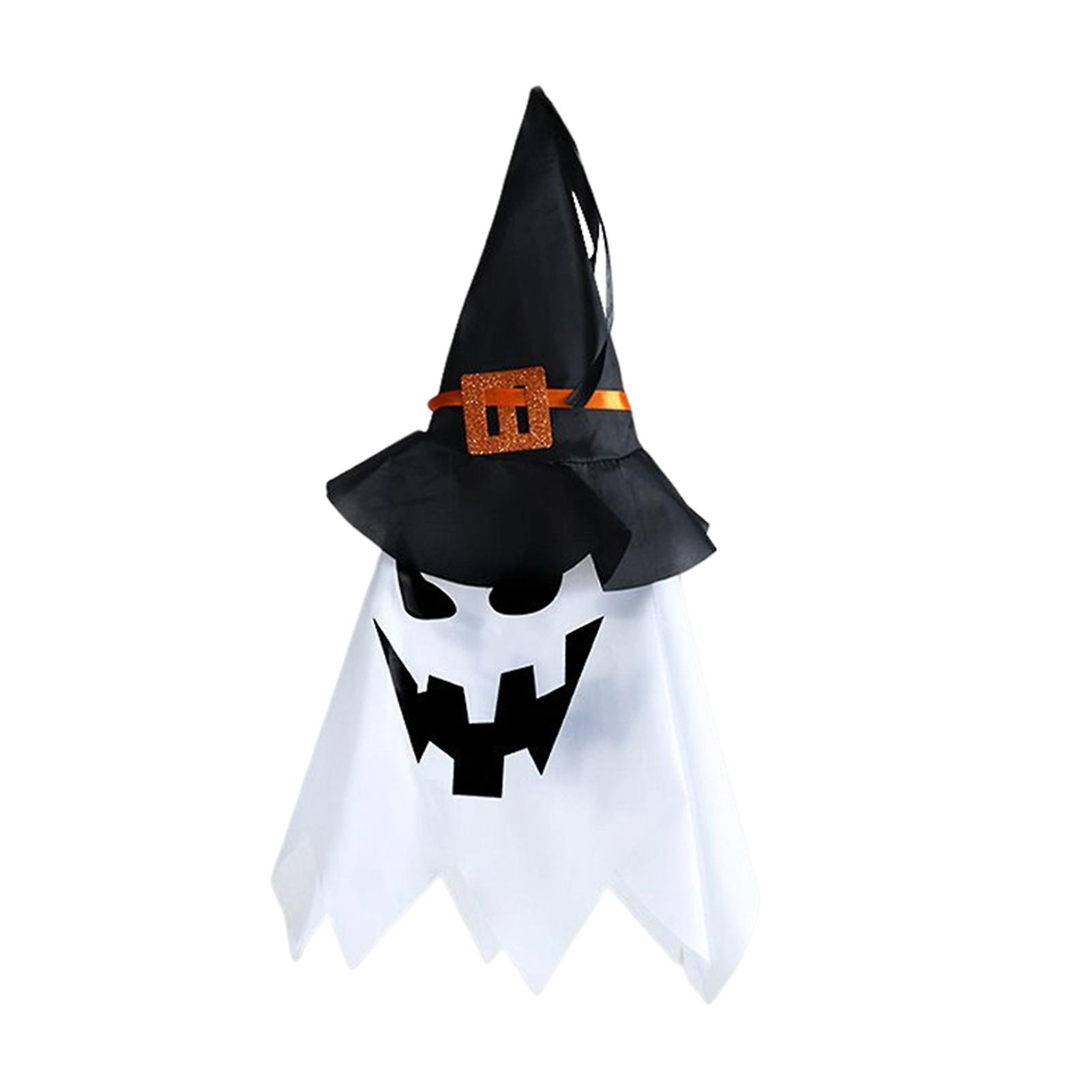 Halloween Illuminated Ghost Windsocks Easy To Set Up Durable To Use Pendant For Home Garden Decoration