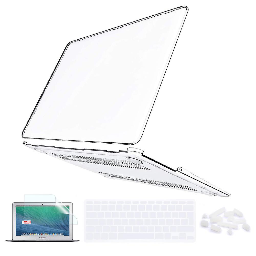 Capa De Teclado Crystal Case Protetor De Tela Para Laptop Macbook Air 11 Polegadas A1370/a1465