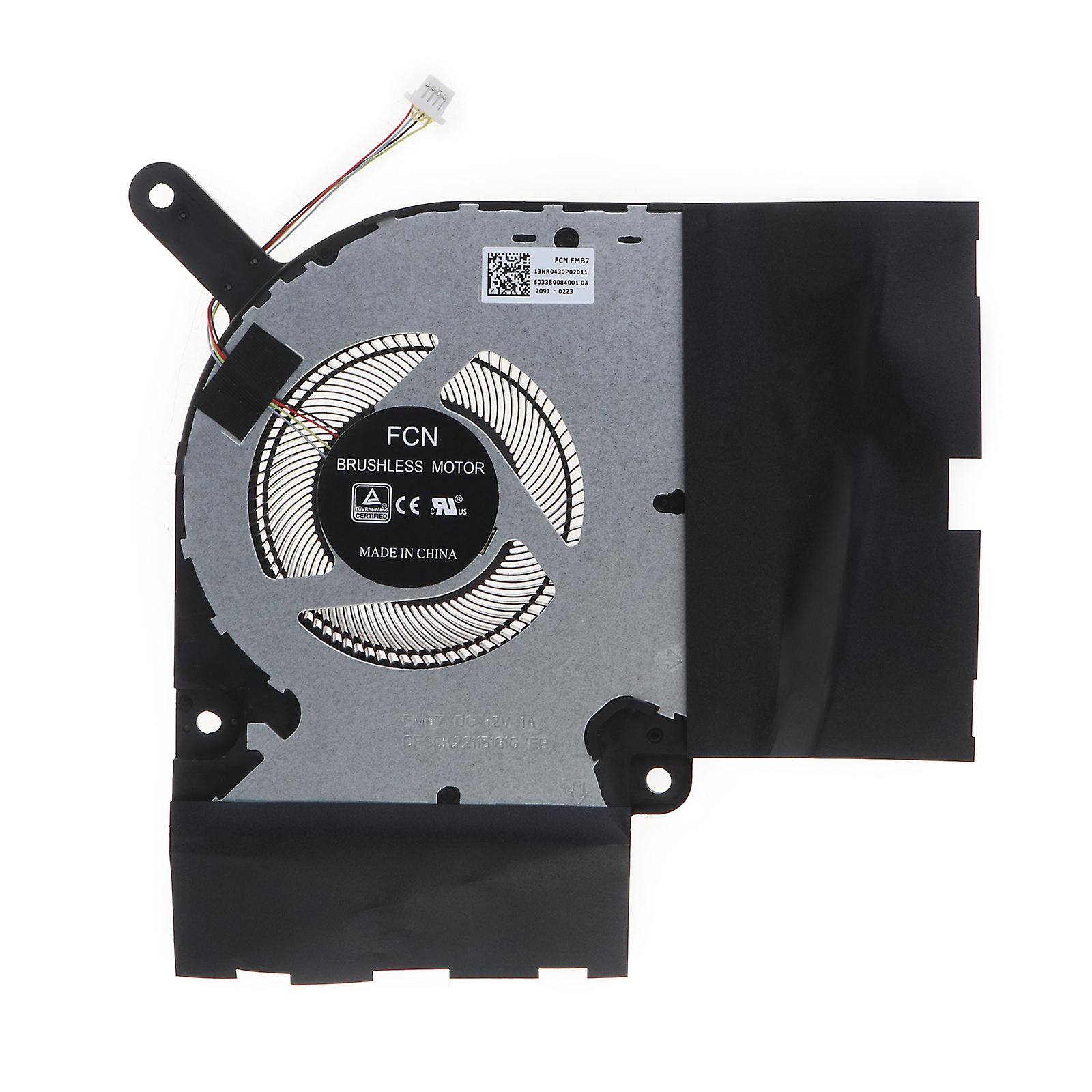 CPU GPU ventilátor notebooku chladiaci ventilátor DC12V 4Pin Radiátor pre Rog Strix Scar 17
