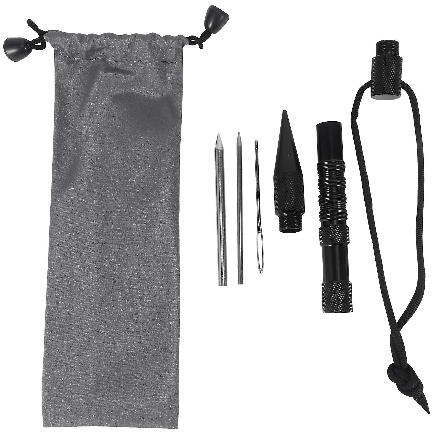 4 Pcs with Lacing Needles/Fids for Paracord or Leather Work Paracord FID Set Paracord Stitching Nee