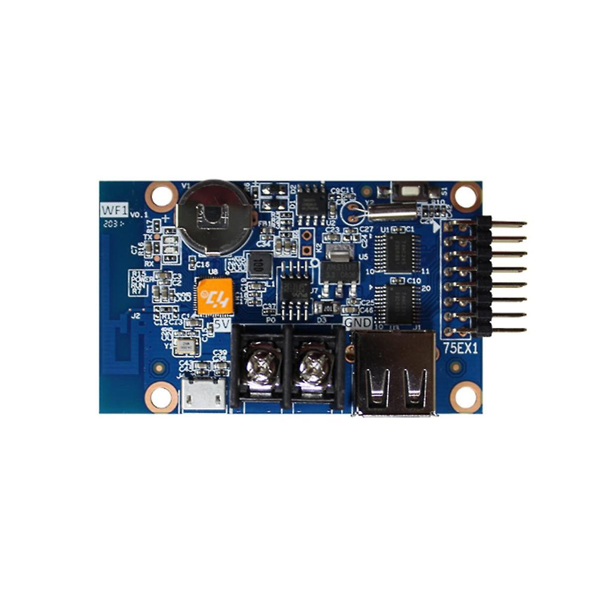 Fullfärgsmodul Controller WF1 Board P3 P4 P5 P10 LED för digital panel