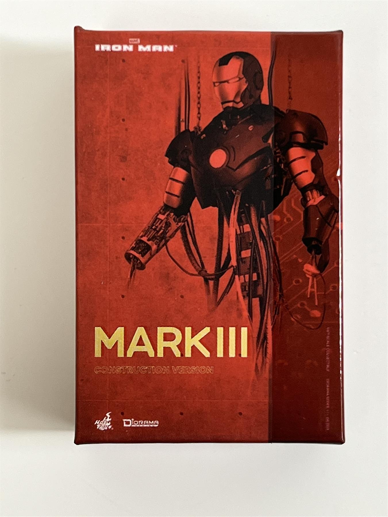 Hot Toys Ironman Mark III 1:6 比例盒艺术磁铁