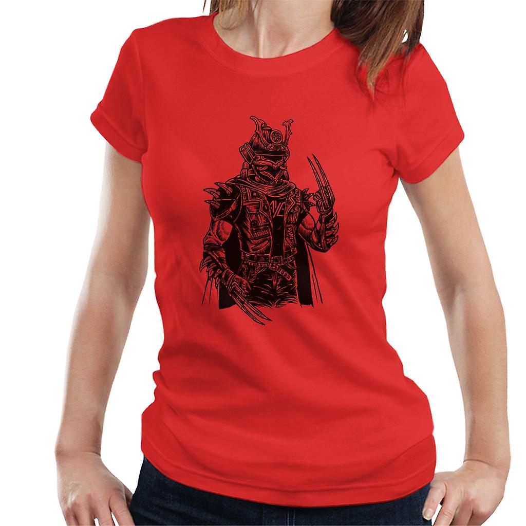 Samuraj punkové ženy ' s tričko