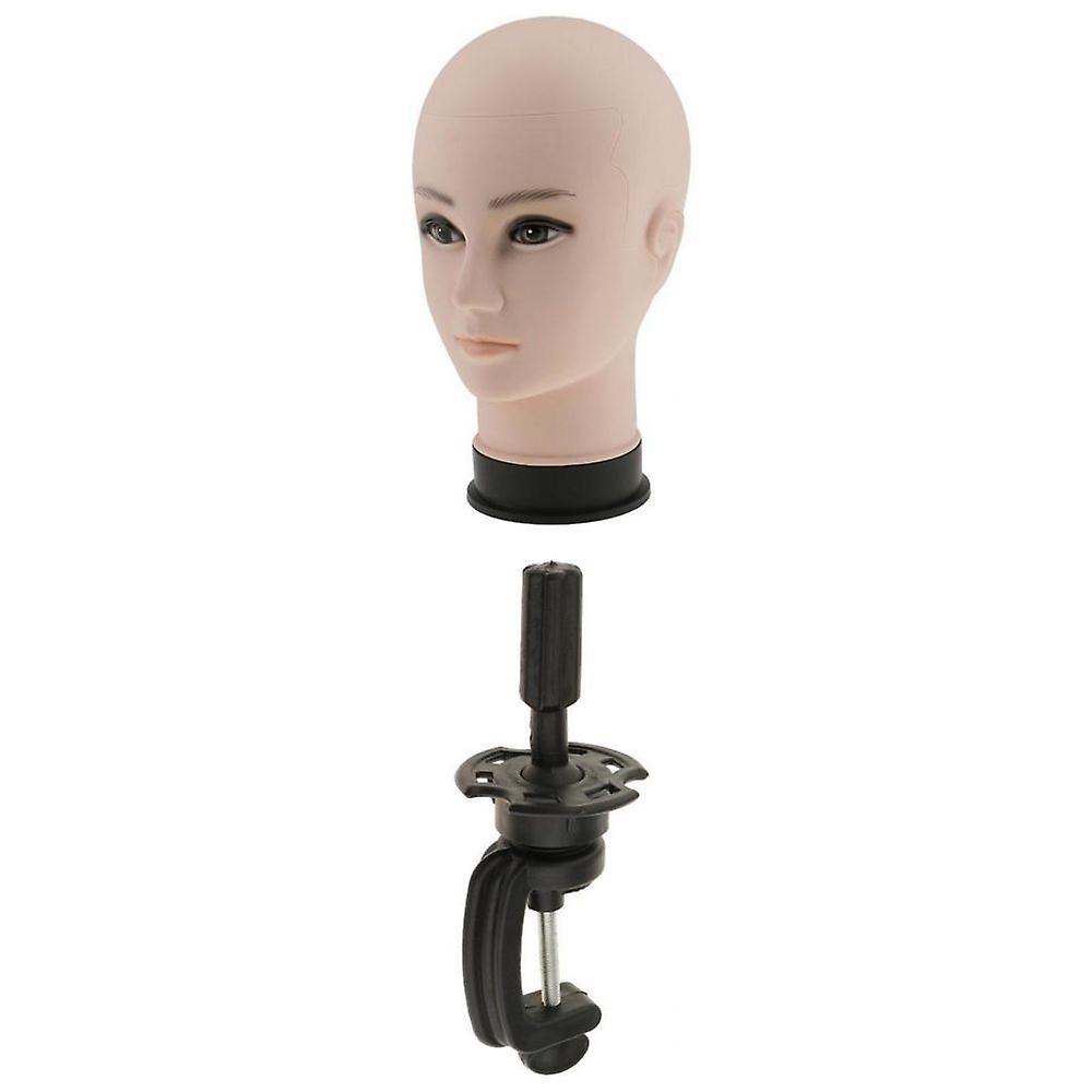 Female Mannequin Head With Stand Support