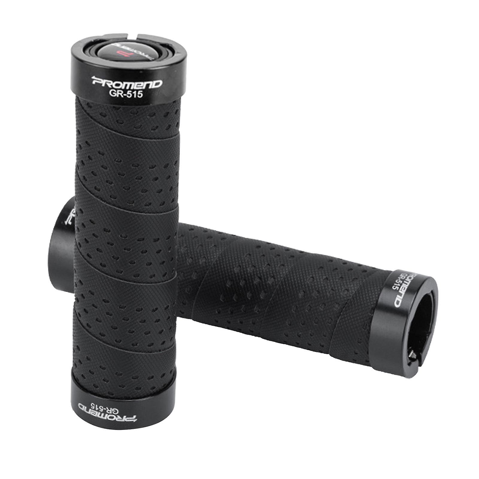 Cykelhandtag i konstläder för mountainbike, MTB, svart