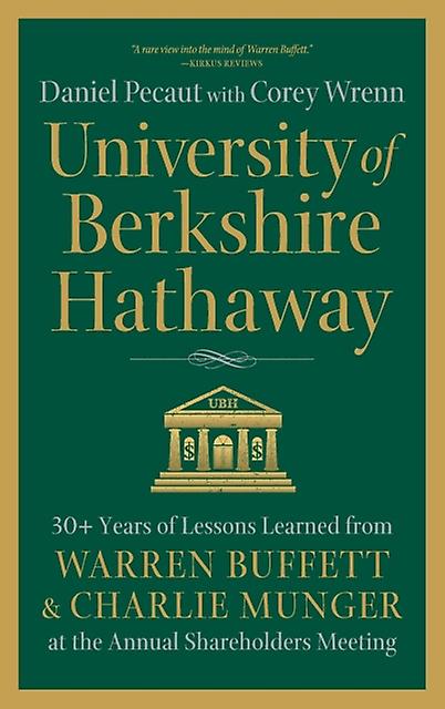 University Of Berkshire Hathaway by Pecaut & Daniel Paperback Book