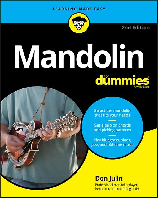 Mandolin For Dummies by Don Julin Paperback Book