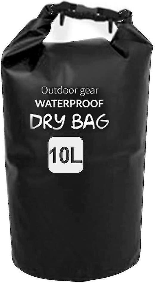 10l Pvc Bag With Adjustable Strap For Camping Kayak Rafting