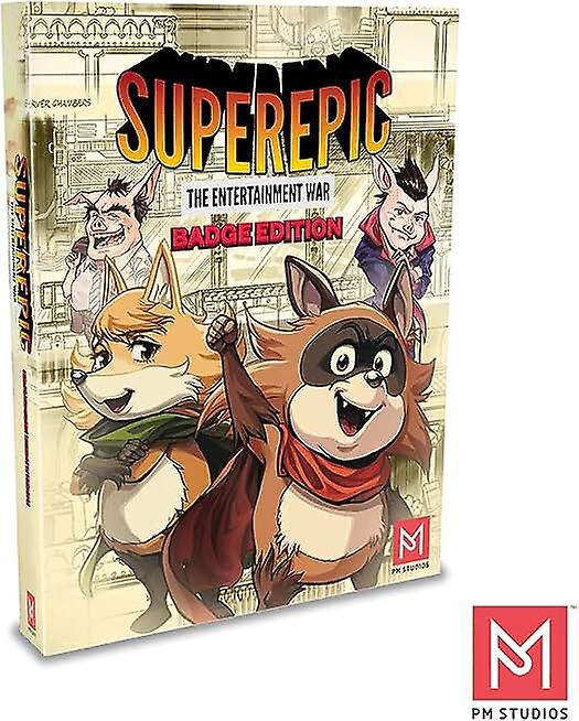 SuperEpic The Entertainment War Badge Edition (PS4) - New & Sealed