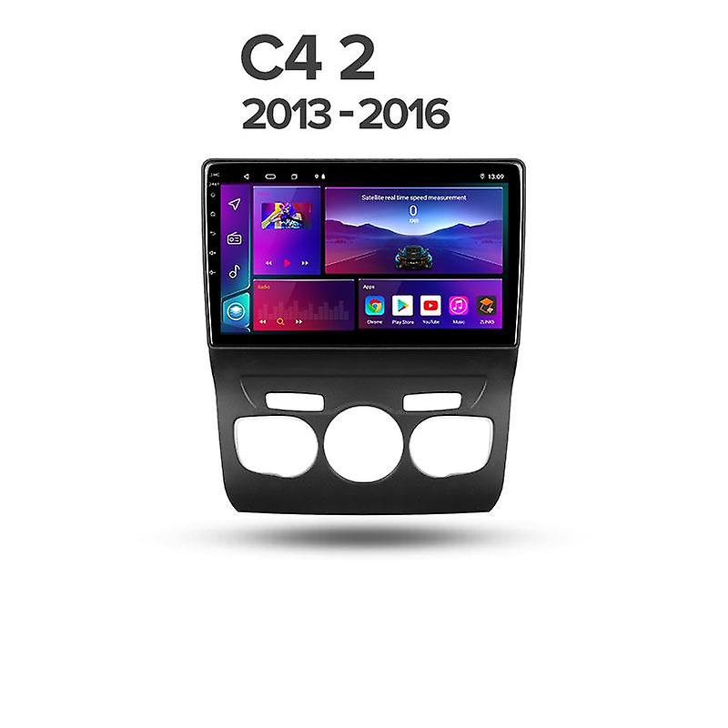 For Citroen C4 2 B7 2013 - 2016 Car Radio Multimedia Video Player Navigation GPS Android