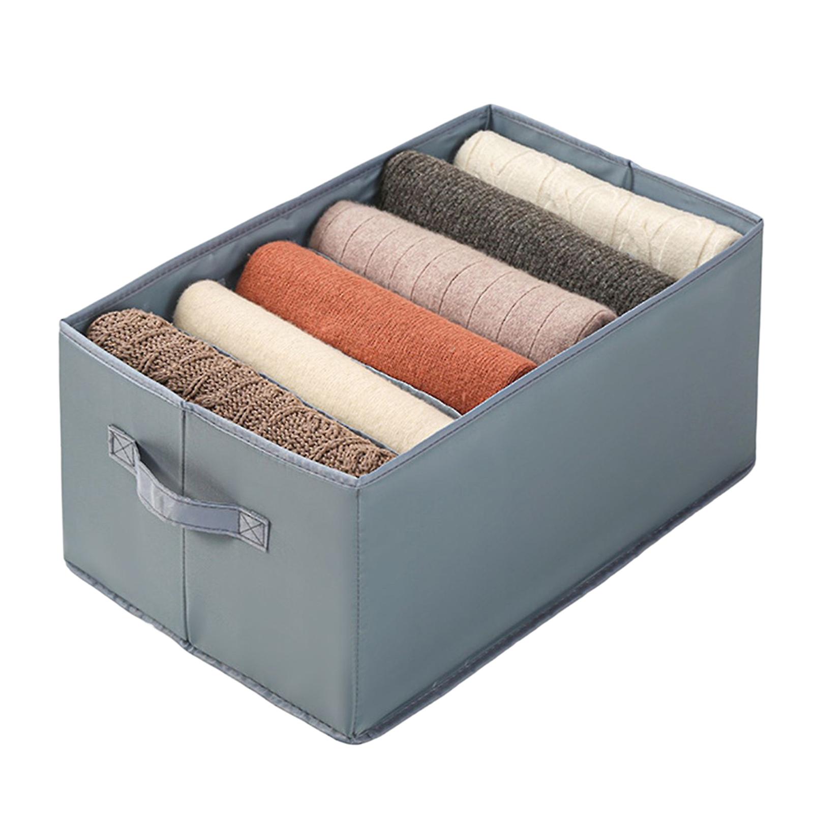 Folded Clothes Drawer Organizers Large Capacity Storage Box
