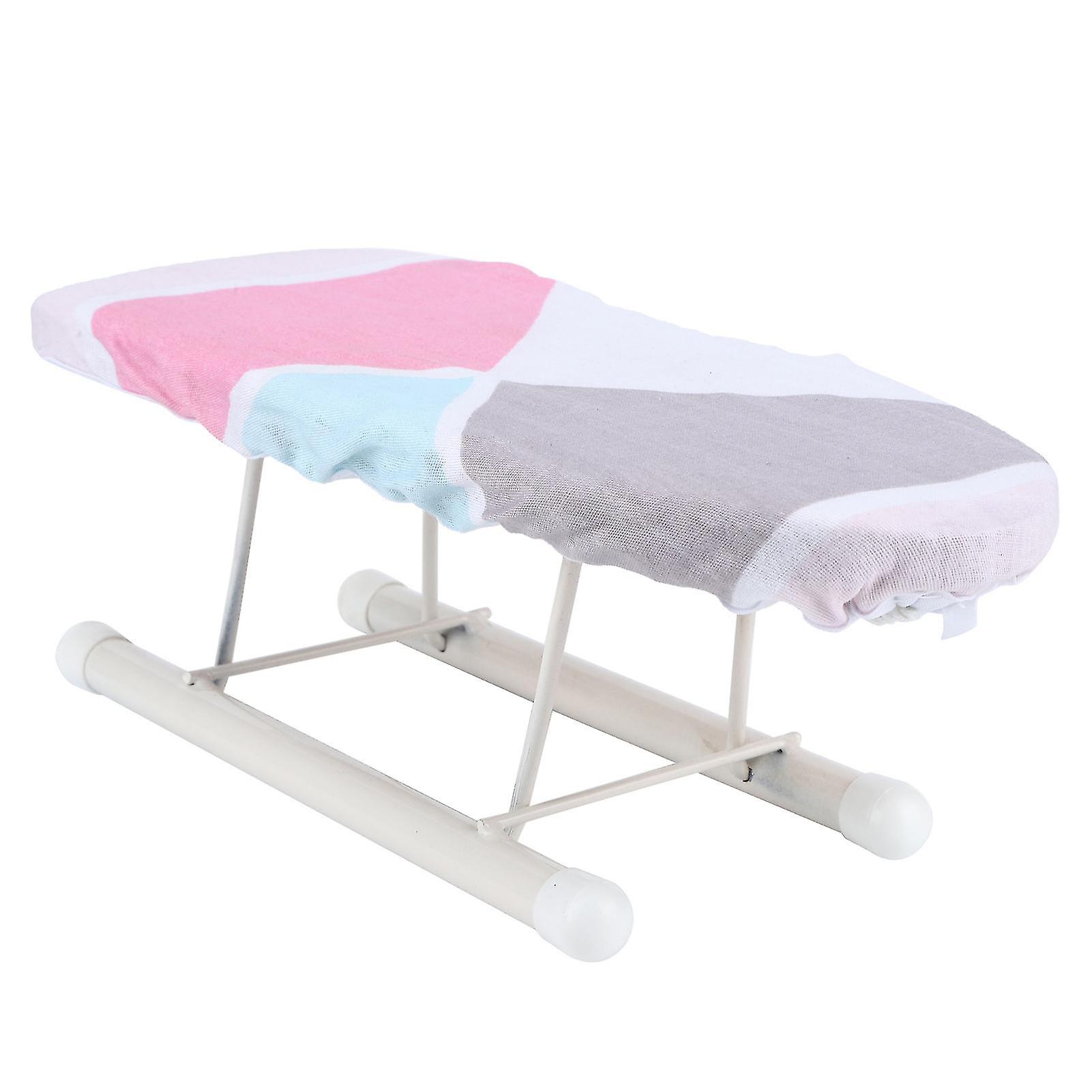 Mini Ironing Board Portable Folding Desktop Clothes Ironing Table for Home Sewing