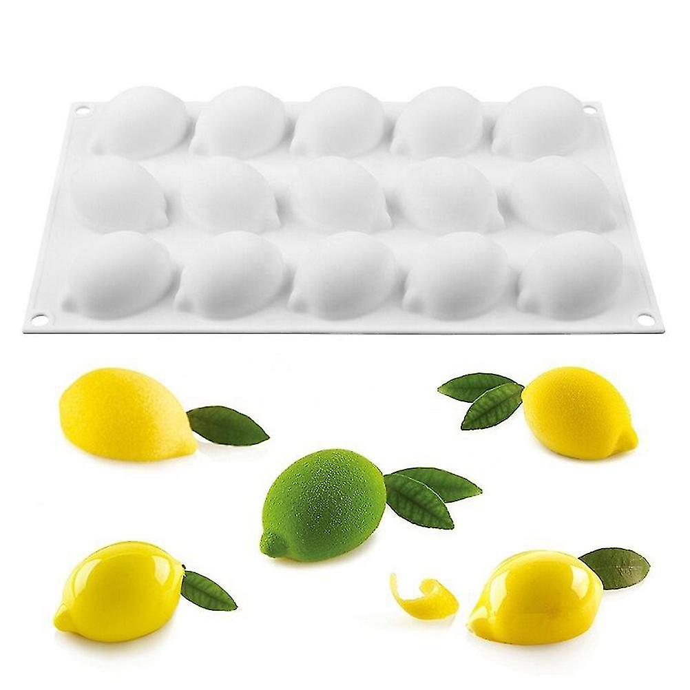 Lemon Silicone Mold Mousse Chocolate Molds for Homemade Soap Cake Pastry Baking Tools Moulds