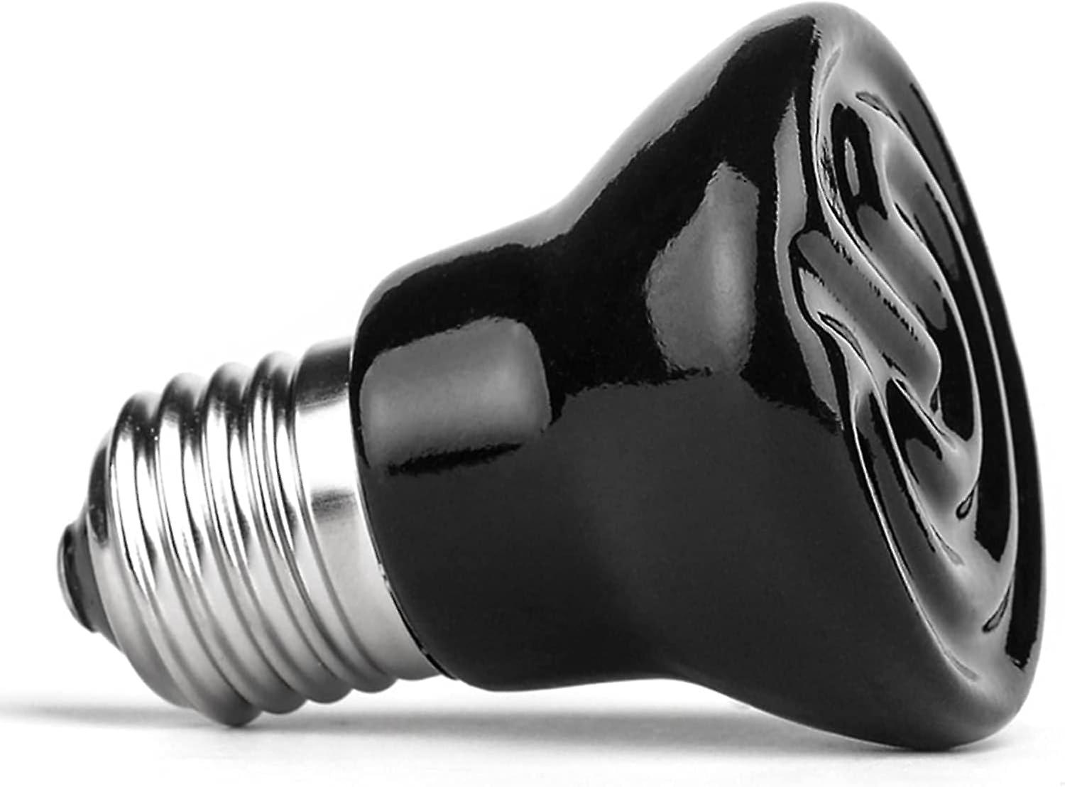 Tortoise Heating Bulb 50w Pet Heating Lamp Ceramic Heating Bulb Infrared Reptile Heating Lamp Ternel