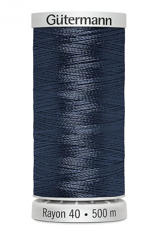 Gutermann No 40 خيط تطريز رايون عابس 500 متر 1283 - لكل منهما