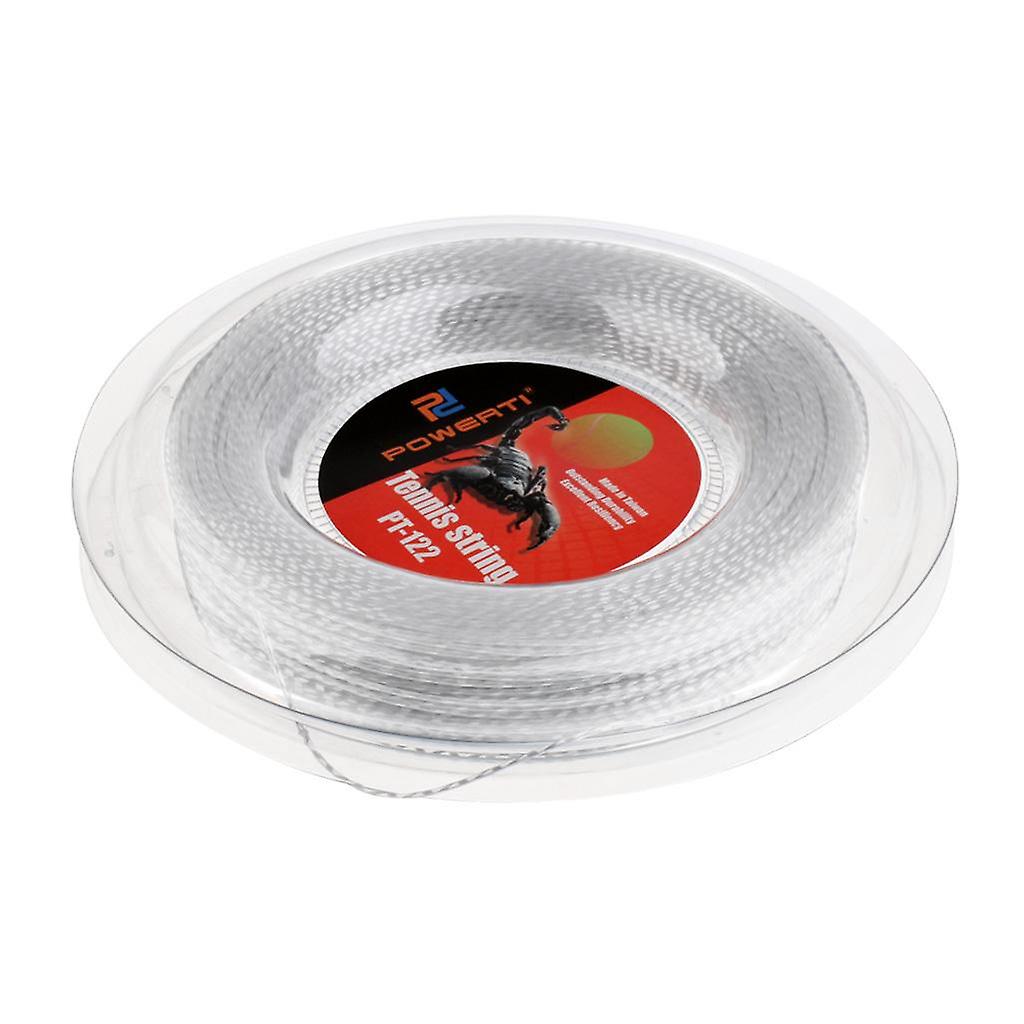 Tennis String Holdbar High Elastic Nylon Tennis Racquet String 200m 1.3mm Gul